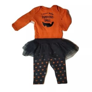 Baby girl Halloween set